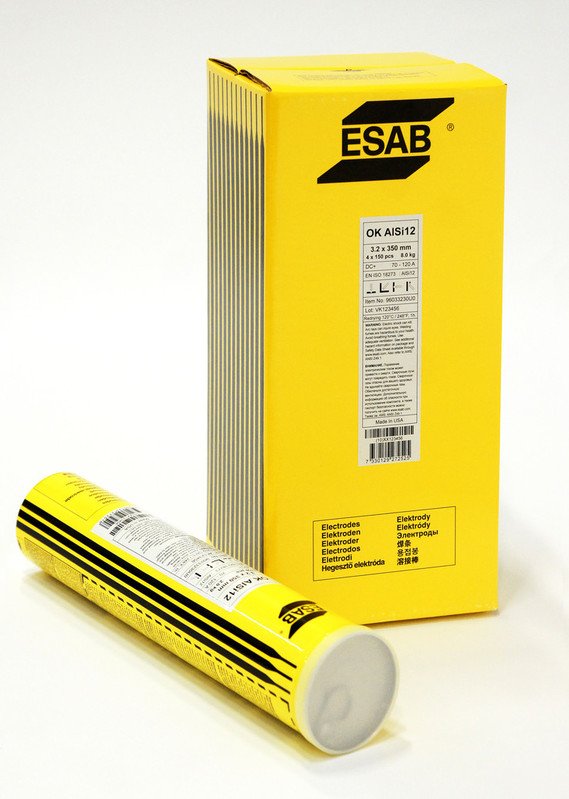 OK AlSi12 3,2х350 (OK 96.50) п. 2,0 кг ESAB электроды